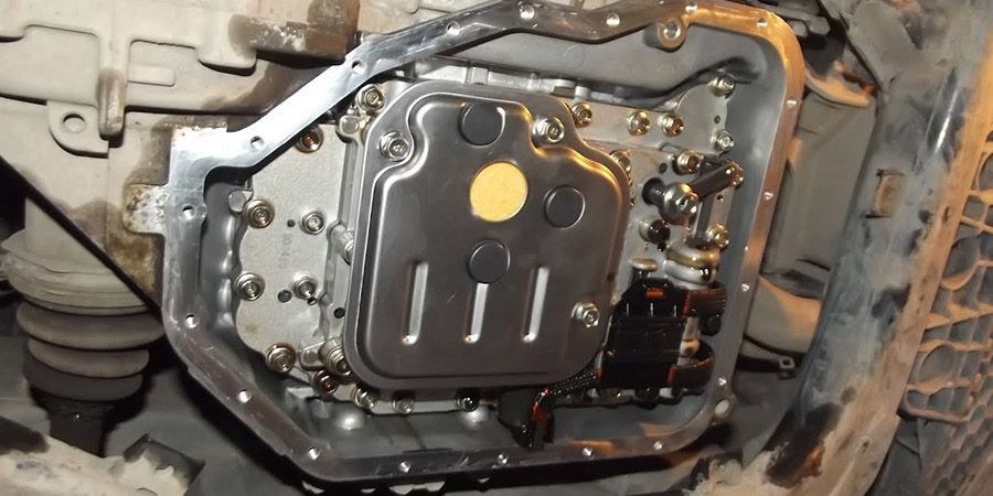 Процесс замены масла в АКПП Kia Ceed