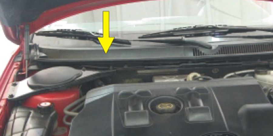 Замена салонного фильтра Ford Mondeo