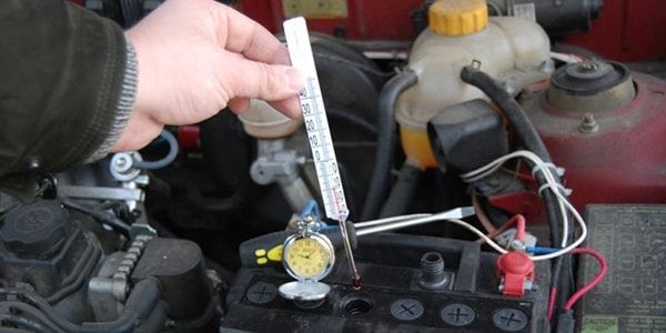 Причины замерзания аккумулятора