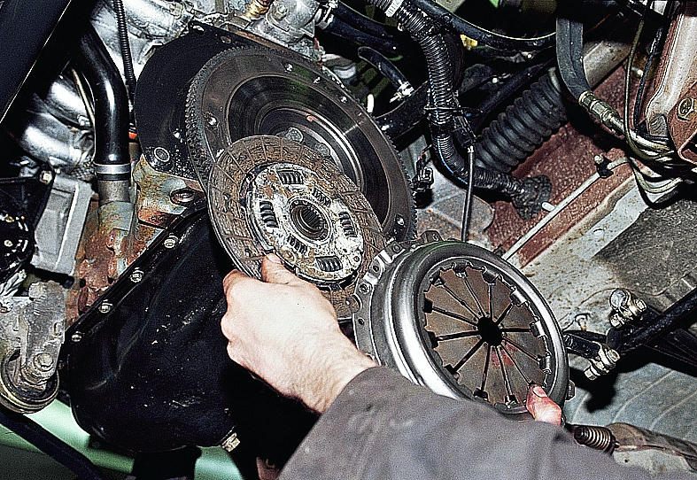 Замена диска сцепления ВАЗ-2107