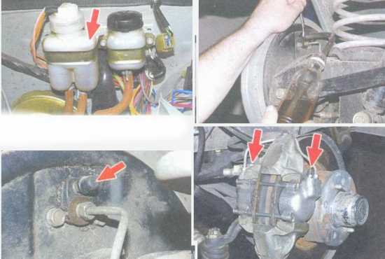 Прокачать тормоза на ВАЗ-2106 Прокачать тормоза на ВАЗ-2106