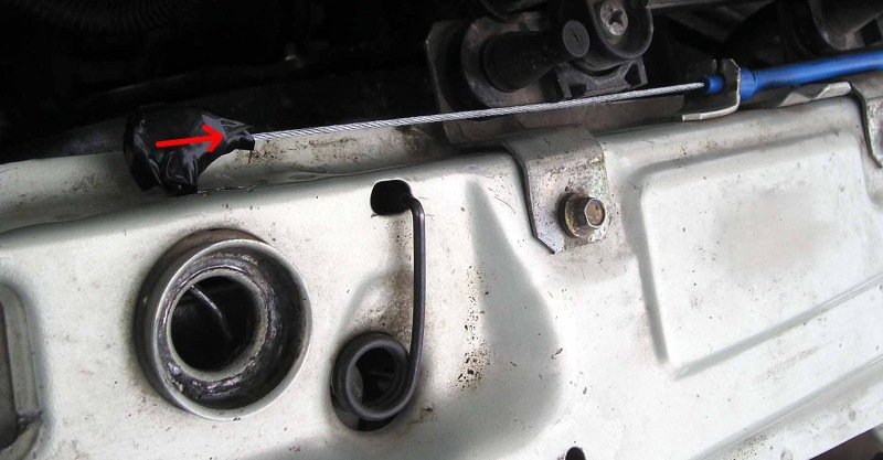 Открыть капот ВАЗ-2109 Открыть капот ВАЗ-2109