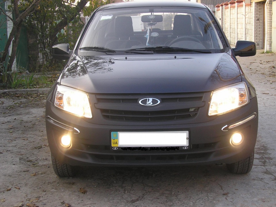 Поднять фары на Ладе Гранта Поднять фары на Ладе Гранта