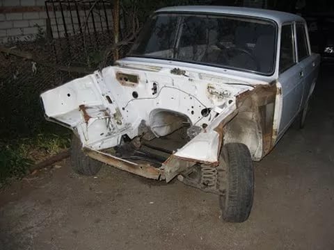 Замена переднего крыла ВАЗ-2107 Замена переднего крыла ВАЗ-2107