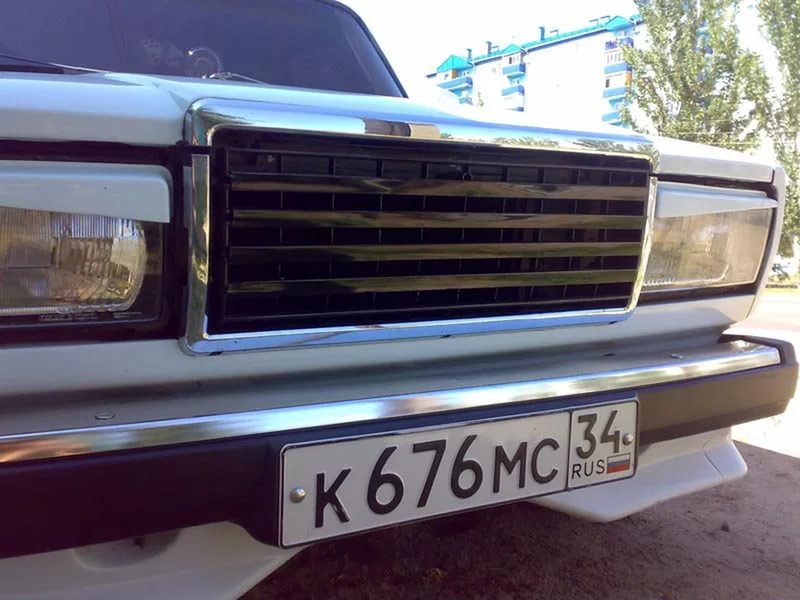 Тюнинг решетки радиатора ВАЗ-2107 Тюнинг решетки радиатора ВАЗ-2107