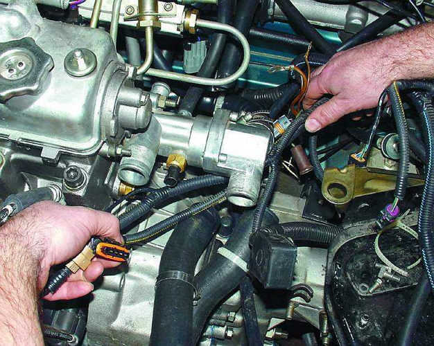 Термостат на ВАЗ-2110 Термостат на ВАЗ-2110