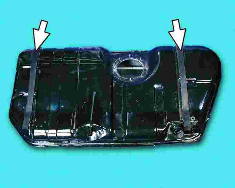 Топливный бак в ВАЗ-2115 Топливный бак в ВАЗ-2115