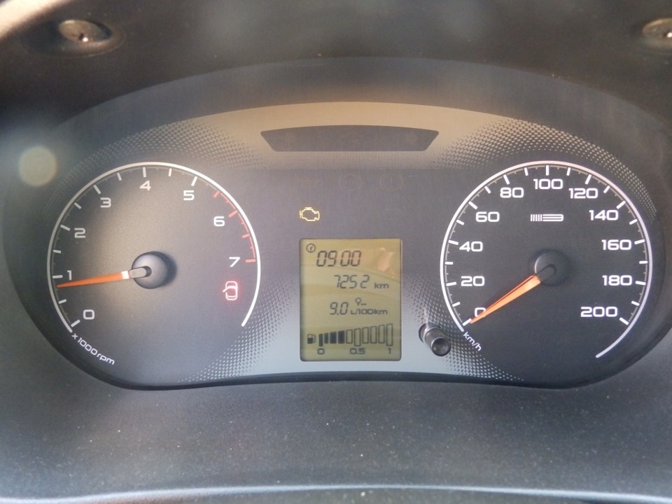 Горит чек двигателя Лады Гранта Горит чек двигателя Лады Гранта