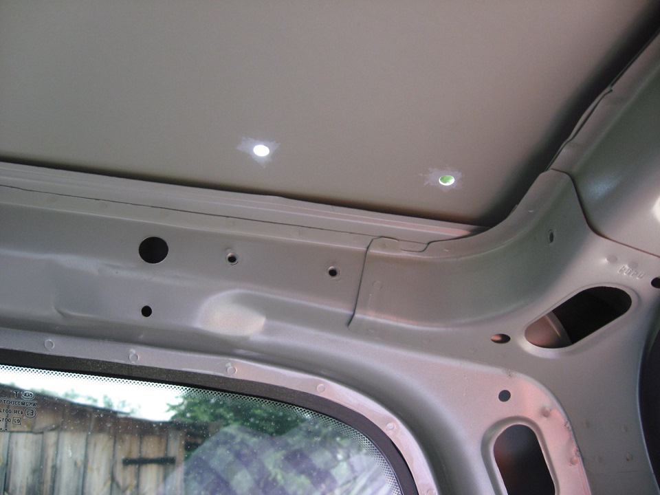 Установка рейлингов на Ниву Шевроле