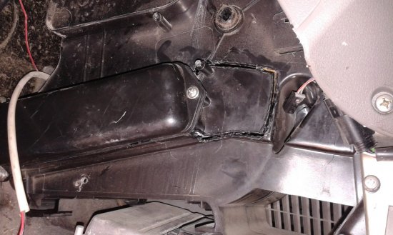 Замена радиатора печки Лада Гранта Замена радиатора печки Лада Гранта